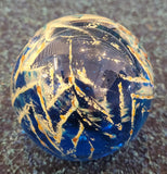 Signed Mdina Glass "Sea & Sand" Paperweight - Malta