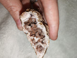 Natural Quartz Druzy Geode Specimen – Approx. 50-60g