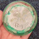 Tweedsmuir Glass "Biggar" Paperweight