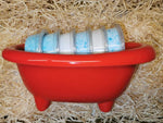 Mini ceramic bath tubs