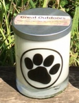 Natural soy wax PET odour eliminating candle tins